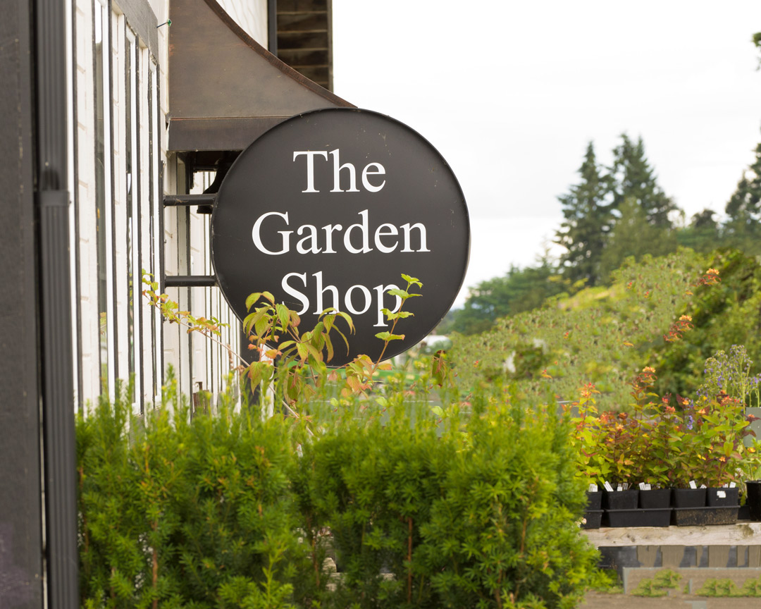 The Garden Shop Sign